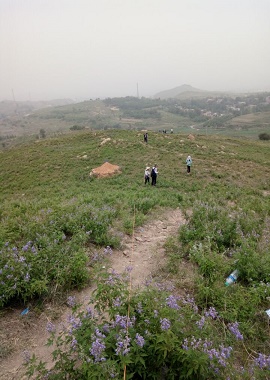 石門寨地形實(shí)測路線