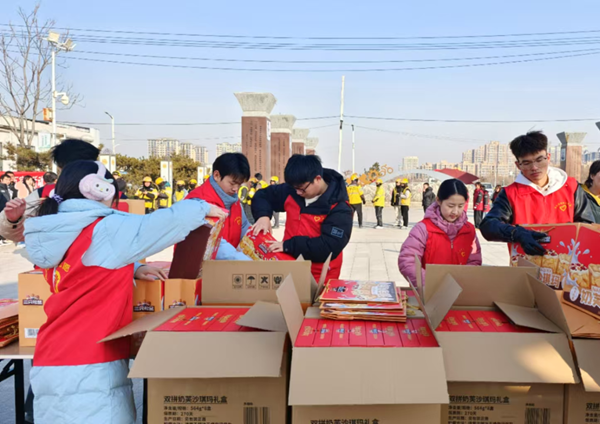寒假社會實踐紀實（九）|保定理工學院|管理學院|寒冬遞溫情，新春暖“新”行